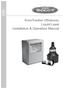 SonoTracker Ultrasonic Liquid Level Installation & Operation Manual