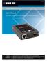 User s Manual. Gigabit Media Converter. Link 10/100/1000BASE-T to 100-/1000-Mbps SFP fiber connections. LGC220AE. Customer Support Information