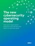 The new cybersecurity operating model