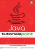 This reference will take you through simple and practical approaches while learning Java Programming language.