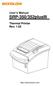 User s Manual SRP-350/352plusIII Thermal Printer Rev. 1.02