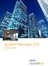System Manager Installation Guide. Revision 01