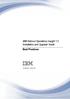 IBM Netcool Operations Insight 1.2 Installation and Upgrade Guide Best Practices