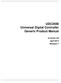 UDC2500 Universal Digital Controller Generic Product Manual April 2014 Revision 7
