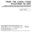 TRAK TRL 1440S, 1745S ProtoTRAK SL CNC Safety, Programming, Operating & Care Manual