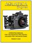 OPERATING MANUAL FOR THE AQUATICA PRO DIGITAL HOUSING FOR THE NIKON D300s