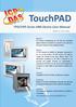 TouchPAD TPD/VPD Series HMI Device User Manual