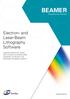 Electron- and Laser-Beam Lithography Software