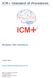 ICM+ Standard of Procedures