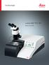 Leica EM TIC 3X. Efficiency and flexibility