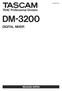 D C DM-3200 DIGITAL MIXER RELEASE NOTES