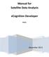 Manual for Satellite Data Analysis. ecognition Developer