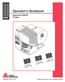 Operator's Handbook. Monarch 9855 Printer. Dayton, Oh. TC9855OH Rev. AJ 5/ Avery Dennison Corp. All rights reserved.