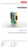 Product Manual FSM STO. for the item Servo Positioning Controller C Series. item Industrietechnik GmbH Telefon: +49-(0)