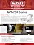Acoustic, Vibration, and EMI Isolation Specialists. AVI-200 Series