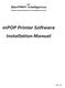mpop Printer Software Installation Manual