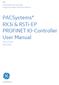 PACSystems* RX3i & RSTi-EP PROFINET IO-Controller User Manual GFK-2571N May 2018