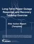 Long-Term Power Outage Response and Recovery Tabletop Exercise
