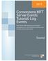 Cornerstone MFT Server Events Tutorial: Log Events