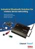 Industrial Bluetooth Solution for