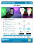A19 Series E26 A19. io.e Wi-Fi LED Bulb features : Internet Cloud mm A19 A19W (WHITE) (WHITE+RGB) Control your home lighting anytime anywhere