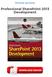 Professional SharePoint 2013 Development Ebook Gratuit