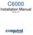 C6000. Installation Manual. Revision 2.01