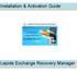 Installation & Activation Guide. Lepide Exchange Recovery Manager