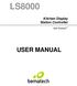 LS8000 USER MANUAL. Kitchen Display Station Controller. with Android TM
