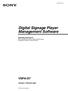 Digital Signage Player Management Software