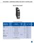 BNS SERIES - COMPATIBLE SERIES AES SAFETY CONTROLLERS SELECTION CHART AVAILABLE STANDARD MODELS