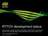 RTTOV development status