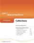 Collections. Learning Objectives. In this Job Aid, you will learn how to: