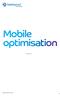 Version 1.1. Mobile Optimisation
