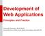 Development of Web Applications