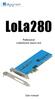 LoLa280. Professional multichannel sound card. User manual