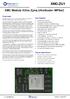 XMC-ZU1. XMC Module Xilinx Zynq UltraScale+ MPSoC. Overview. Key Features. Typical Applications