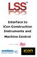 Interface to icon Construction Instruments and Machine Control