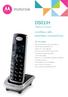 D501IH. cordless calls, seamless connections. Addtional handset