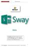 Notes. SeniorNet Warkworth Microsoft Sway Symposium Notes May 2018 Author Brian Oakes