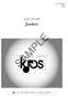 KJOS CONCERT BAND GRADE 5 JB97F $9.00 JACK STAMP. Junket SAMPLE. Neil A. Kjos Music Company San Diego, California
