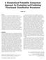 A Standardized Probability Comparison Approach for Evaluating and Combining Pixel-based Classification Procedures