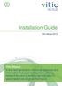 Installation Guide. Vitic Nexus 2013