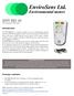 ENV RD-10. Introduction: Package contents: Electromagnetic Field Meter
