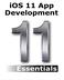 ios 11 App Development Essentials