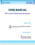 USER MANUAL. RTI Central Monitoring Mechanism. Initiative By: Technology By: