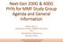 Next-Gen 200G & 400G PHYs for MMF Study Group Agenda and General Information