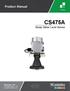 CS475A. Radar Water Level Sensor. Revision: 7/18 Copyright Campbell Scientific, Inc.