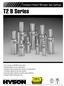 T2 B Series. Compact Height Nitrogen Gas Springs