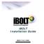 ibolt Installation Guide ibolt V2.5 SP8
